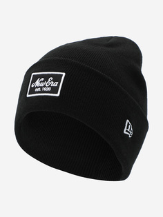 Шапка New Era Essential Cuff Knit, Черный, размер Без размера
