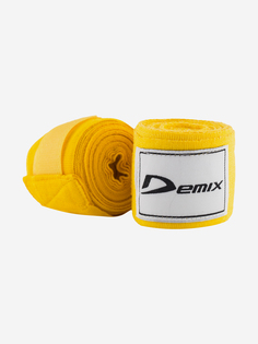 Бинт Demix, 4,5 м, 2 шт., Желтый, размер Без размера