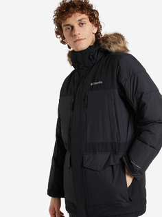 Куртка утепленная мужская Columbia Marquam Peak Fusion Parka, Черный, размер 50-52