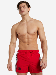 Шорты плавательные мужские Kappa, Красный, размер 46