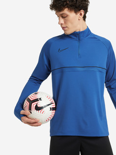 Джемпер футбольный мужской Nike Dri-FIT Academy, Синий, размер 44-46