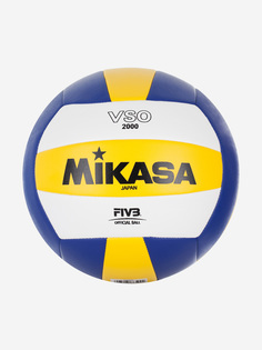 Мяч волейбольный MIKASA, Синий, размер 5