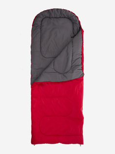 Спальный мешок Outventure Toronto T +10 правосторонний, Красный, размер Без размера