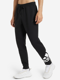 Брюки мужские adidas Essentials Logo, Черный, размер 56-58
