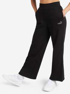 Брюки женские PUMA Ess+ Embroidered, Черный, размер 48-50