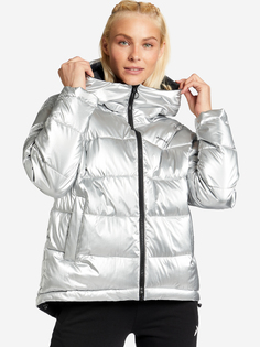 Куртка утепленная женская Demix, Серебряный, размер 50-52