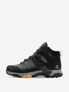 Ботинки утепленные мужские Salomon X Ultra 4 Mid Winter TS CSWP, Серый, размер 43