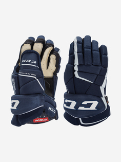 Перчатки хоккейные CCM HG9060 SR, Синий, размер 15