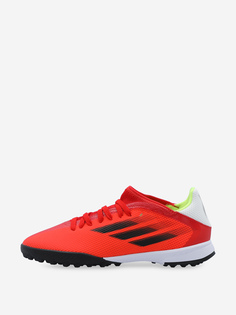 Бутсы для мальчиков adidas X Speedflow.3 TF J, Красный, размер 35