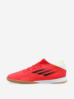 Бутсы мужские adidas X Speedflow.3 IN, Красный, размер 41