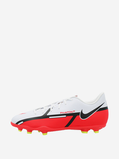 Бутсы для мальчиков Nike Phantom Gt2 Club Fg/Mg, Белый, размер 35