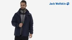 Куртка мембранная мужская Jack Wolfskin Stormy Point, Синий, размер 46-48
