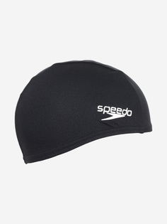 Шапочка для плавания детская Speedo, Черный, размер 53-58