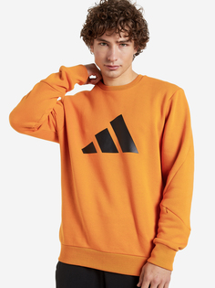 Свитшот мужской adidas Future Icons Winterized, Оранжевый, размер 56-58