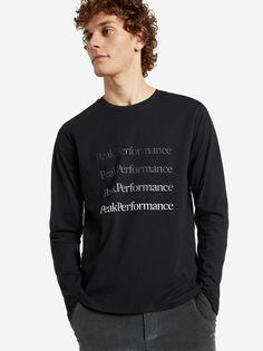 Лонгслив мужской Peak Performance Ground, Черный, размер 46