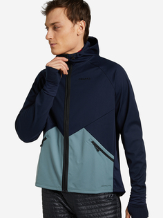 Куртка мужская Craft Glide Hood, Синий, размер 52-54
