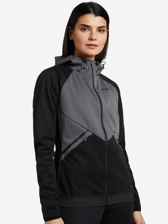 Куртка женская Craft Glide Hood, Черный, размер 42-44