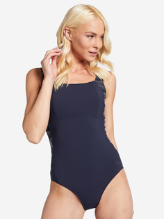 Купальник женский Speedo LunaLustre Printed, Синий, размер 56