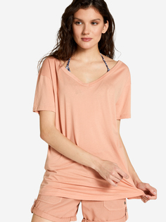 Футболка женская Roxy Great To Chill, Розовый, размер 40