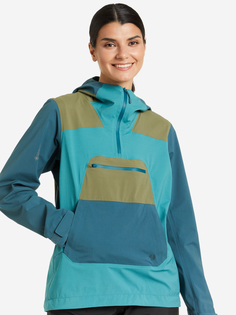 Ветровка женская Mountain Hardwear Exposure/2™ Gore-Tex® Paclite Stretch, Голубой, размер 44