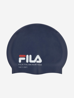 Шапочка для плавания FILA, Синий, размер 55-59