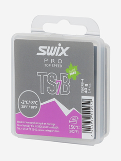 Парафин Swix TS7 Black, -2/-8°C, Черный, размер Без размера