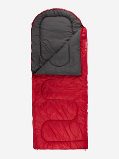 Спальный мешок Outventure Toronto T +10 правосторонний, Красный, размер 180
