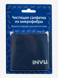 Чистящая салфетка для очков Invu, Синий, размер Без размера