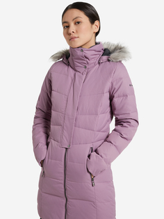 Куртка пуховая женская Columbia Crystal Caves Mid Jacket, Фиолетовый, размер 42