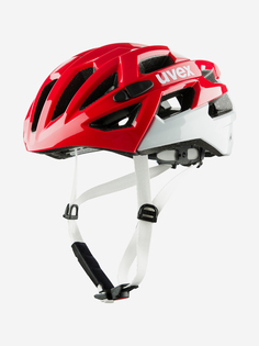 Шлем велосипедный Uvex, Красный, размер 51-55
