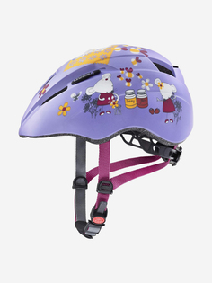 Шлем велосипедный детский Uvex Kid 2 CC , Фиолетовый, размер 46-52