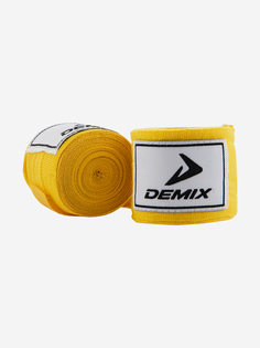 Бинт Demix, 4,5 м, 2 шт., Желтый, размер Без размера