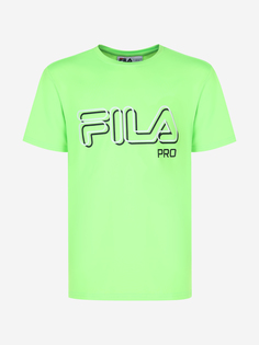 Футболка для мальчиков FILA, Зеленый, размер 152