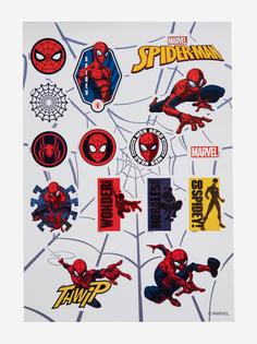 Наклейки на шлем детские Nordway SPIDER-MAN, Мультицвет, размер Без размера