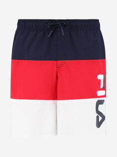 Шорты плавательные для мальчиков FILA, Синий, размер 128