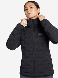 Пуховик женский Mountain Hardwear Stretchdown™ Hoody, Черный, размер 46