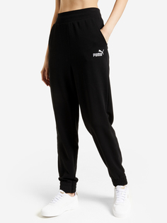Брюки женские PUMA ESS+ Embroidery, Черный, размер 40-42
