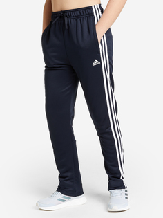 Брюки для мальчиков adidas, Синий, размер 140