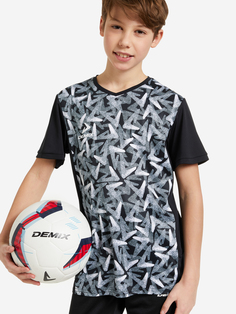 Футболка для мальчиков Demix, Черный, размер 170