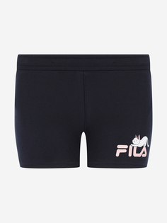 Шорты для девочек FILA, Синий, размер 122