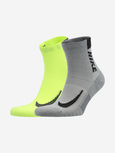 Носки Nike Multiplier, 2 пары, Серый, размер 45-49