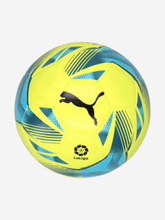 Мяч футбольный PUMA Laliga 1 Adrenalina Hybrid, Желтый, размер 5