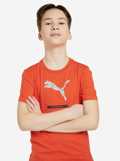 Футболка для мальчиков PUMA Better, Оранжевый, размер 165-176