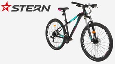 Велосипед горный женский Stern Electra 1.0 27.5", Черный, размер 135-155