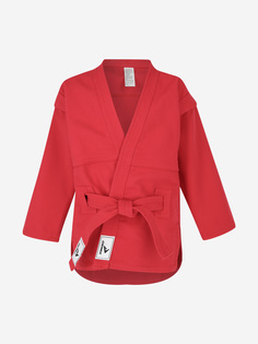 Куртка для самбо детская Demix, Красный, размер 120