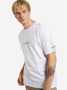 Футболка мужская Columbia CSC Basic Logo Short Sleeve, Белый, размер 48-50