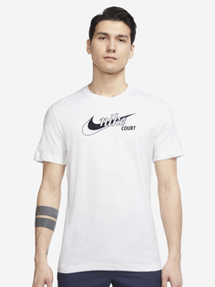 Футболка мужская Nike Court Dri-FIT, Белый, размер 44-46