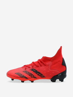 Бутсы для мальчиков adidas Predator Freak .3 FG J, Красный, размер 32