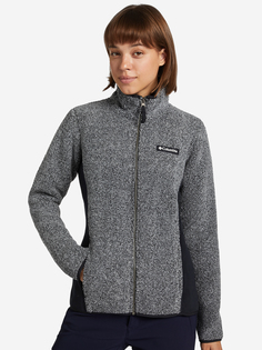 Джемпер флисовый женский Columbia Panorama Full Zip, Серый, размер 42