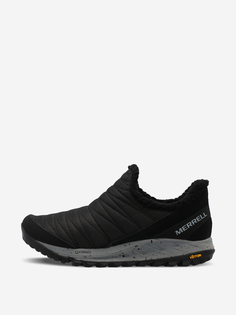 Полуботинки утепленные женские Merrell Antora Sneaker Moc, Черный, размер 37.5